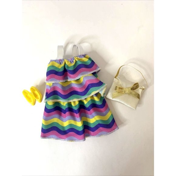 Barbie Doll Dresses Blouses Shoes Boots Accessories Mix Lot - Picture 6 of 8